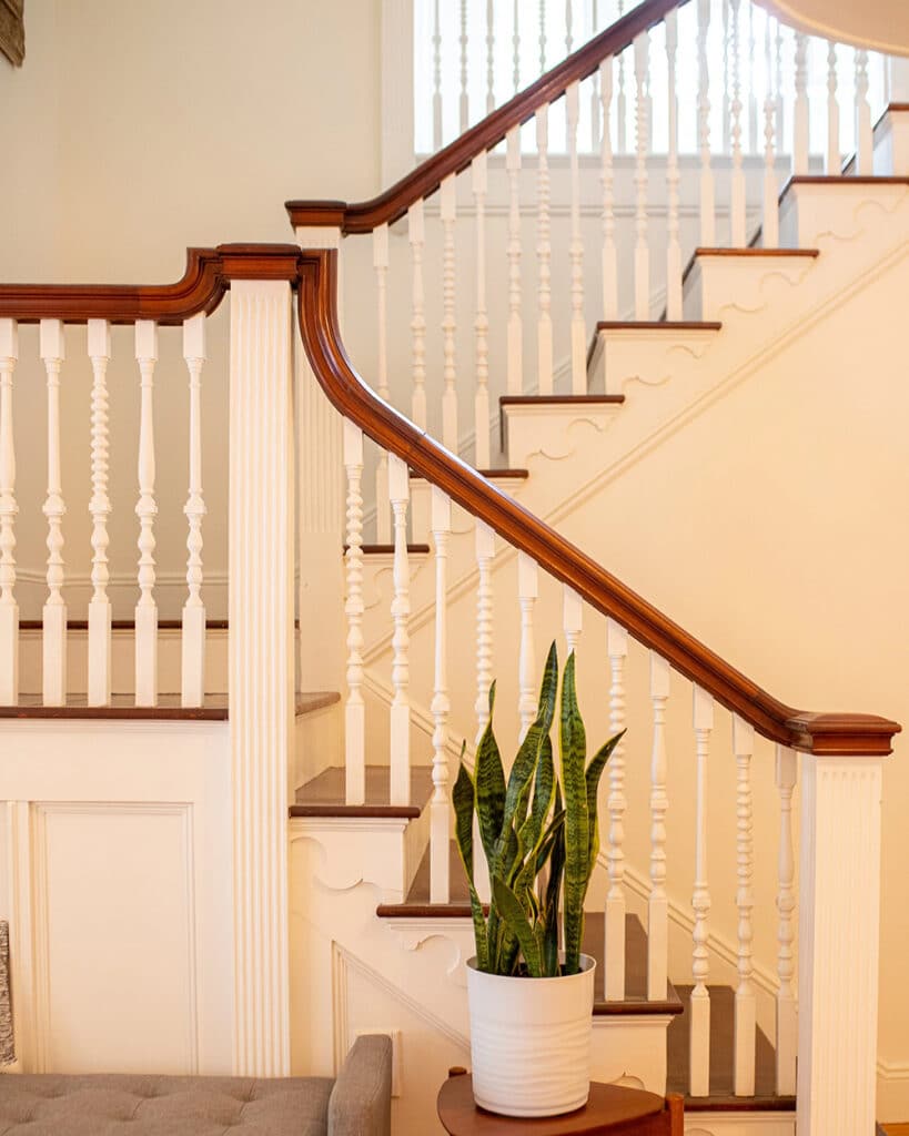 Maine historic home renovation interior details